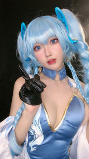 [Foto de Net Red COSER] La bloguera de anime A Bao también es una chica conejo: Girls Frontline PA15 Delphinium Mei