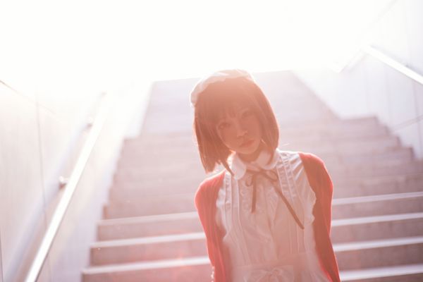 [COS phúc lợi] Cô gái dễ thương Trưởng nhóm Bai Yizi - Kato Megumi