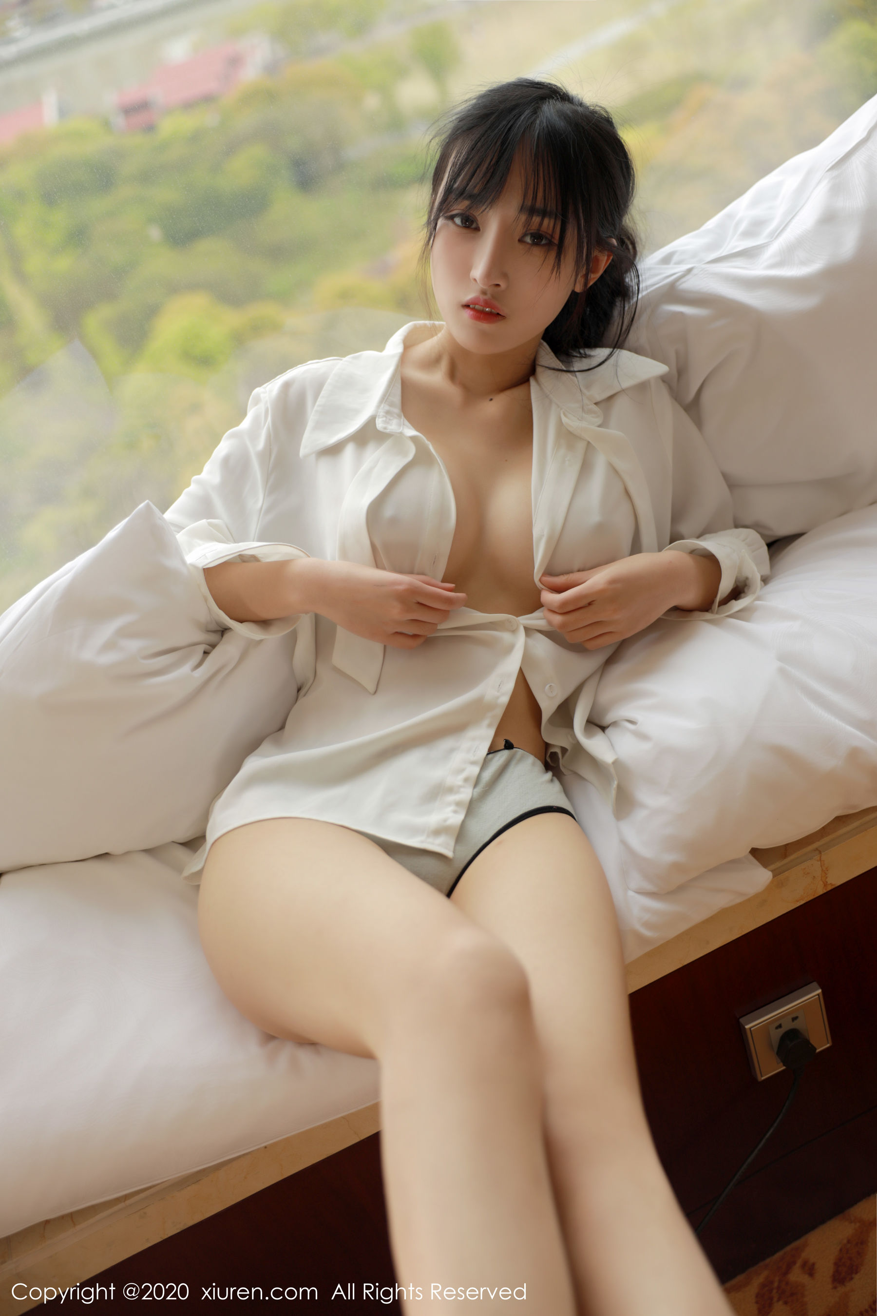 [Hideto XiuRen] Nr. 2191 Chen Fanni Fanny "Sexy White Shirt Series" Seite 32 No.a31d96