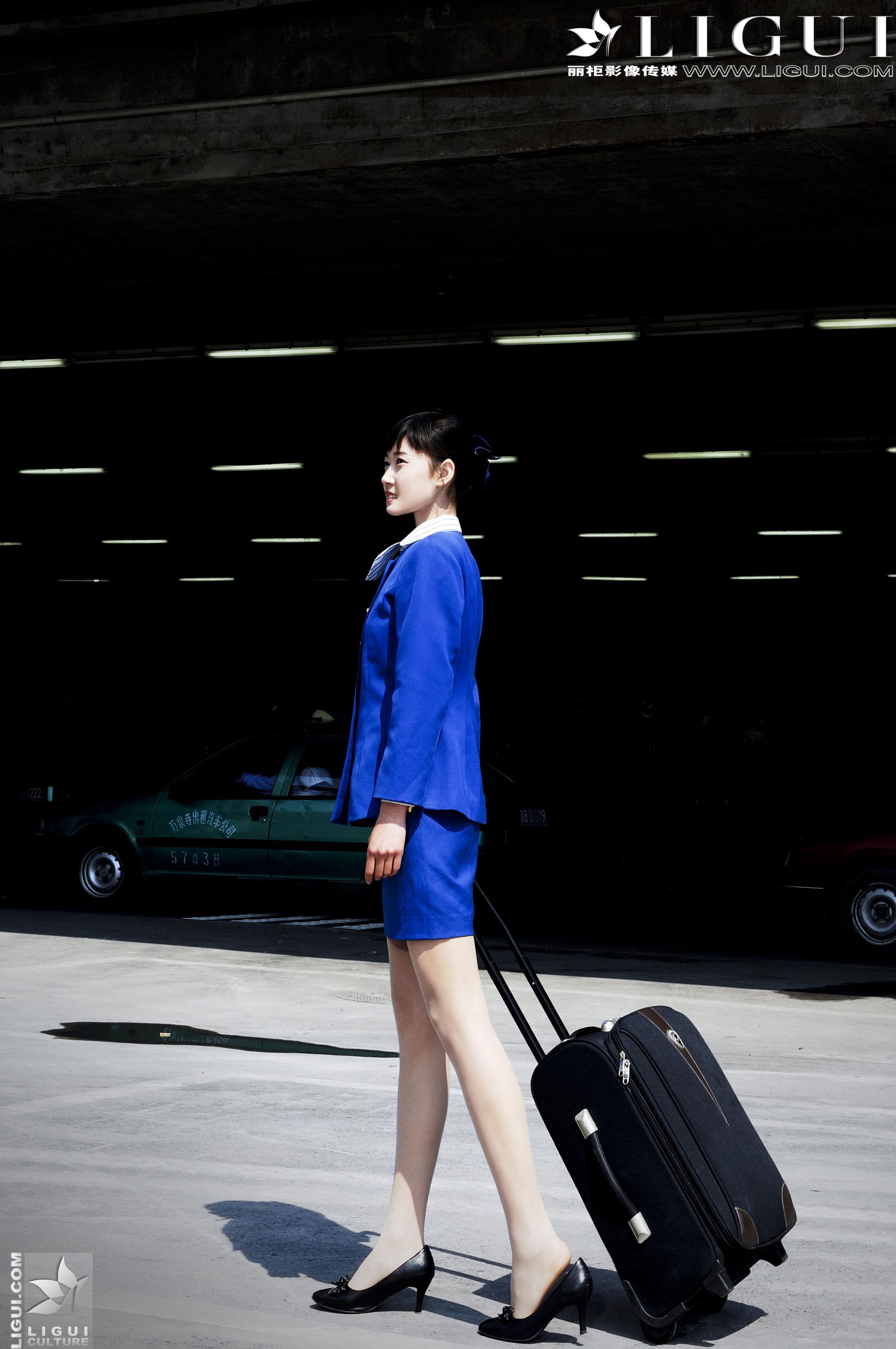 Model Tingting "Stewardess Series" [丽 柜 LiGui] Schöne Beine und Seidenfüße Fotobilder Seite 39 No.0adc88