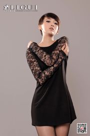 Model Xiaoqi "Schwarze Spitze" [Ligui Ligui] Internet Beauty