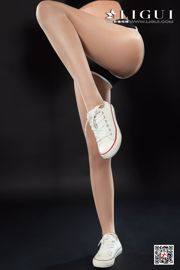 Molde de pierna helado "Boxeo chica de pie de seda" [Ligui Ligui] Belleza de Internet