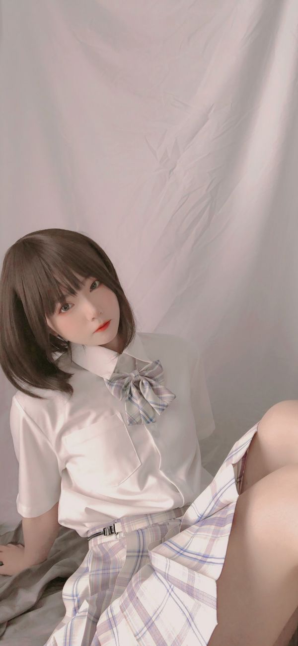 [Cosplay] Nettes Mädchen ist Qing Shui - Schulmädchen jk