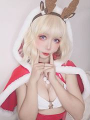 [COS Welfare] Anime-Bloggerin Ying Luojiang w - Weihnachts-Selfie