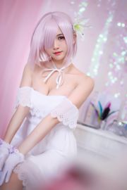 Popular Coser Eel Fei Er "Ma Xiu White Dress"