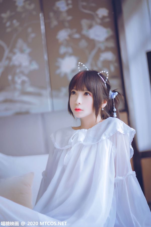 [Meow Sugar Movie] VOL.204 "White Night Skirt"