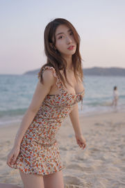 [Foto de cosplay] Coser Kurokawa popular - vestido floral de viagem à ilha
