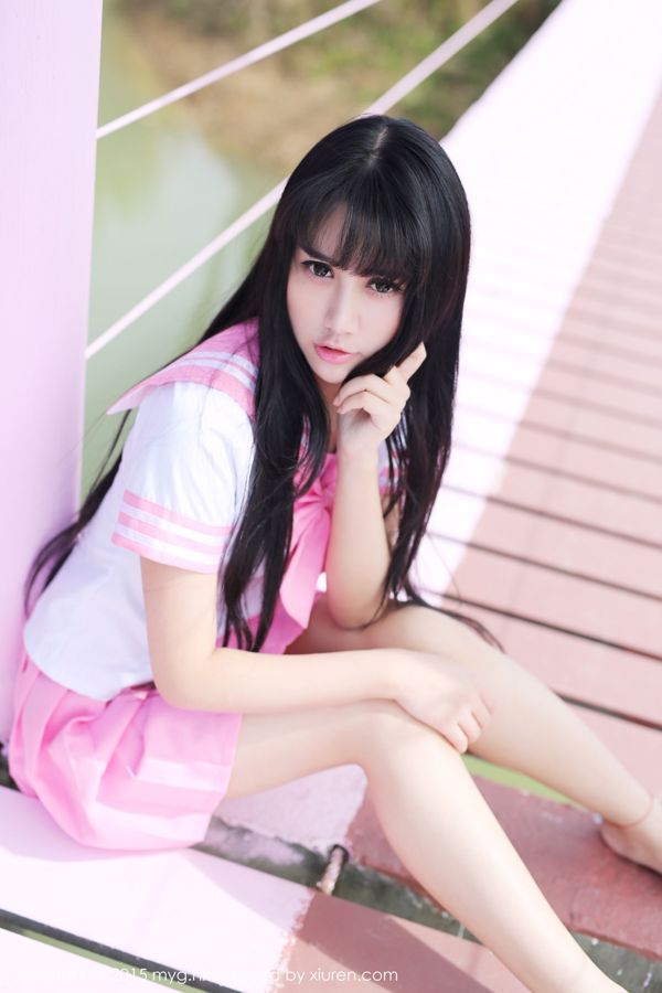 Yang Xiaoqing "Pai County, Thailand" Schuluniform + Hot Pants + Unterwäsche [美 媛 館 MyGirl] Vol.099