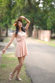[Taiwan Goddess] Jian Jiaying (Xiao Zi) "Recovering New Village ~ Dress + Stewardess Costume"