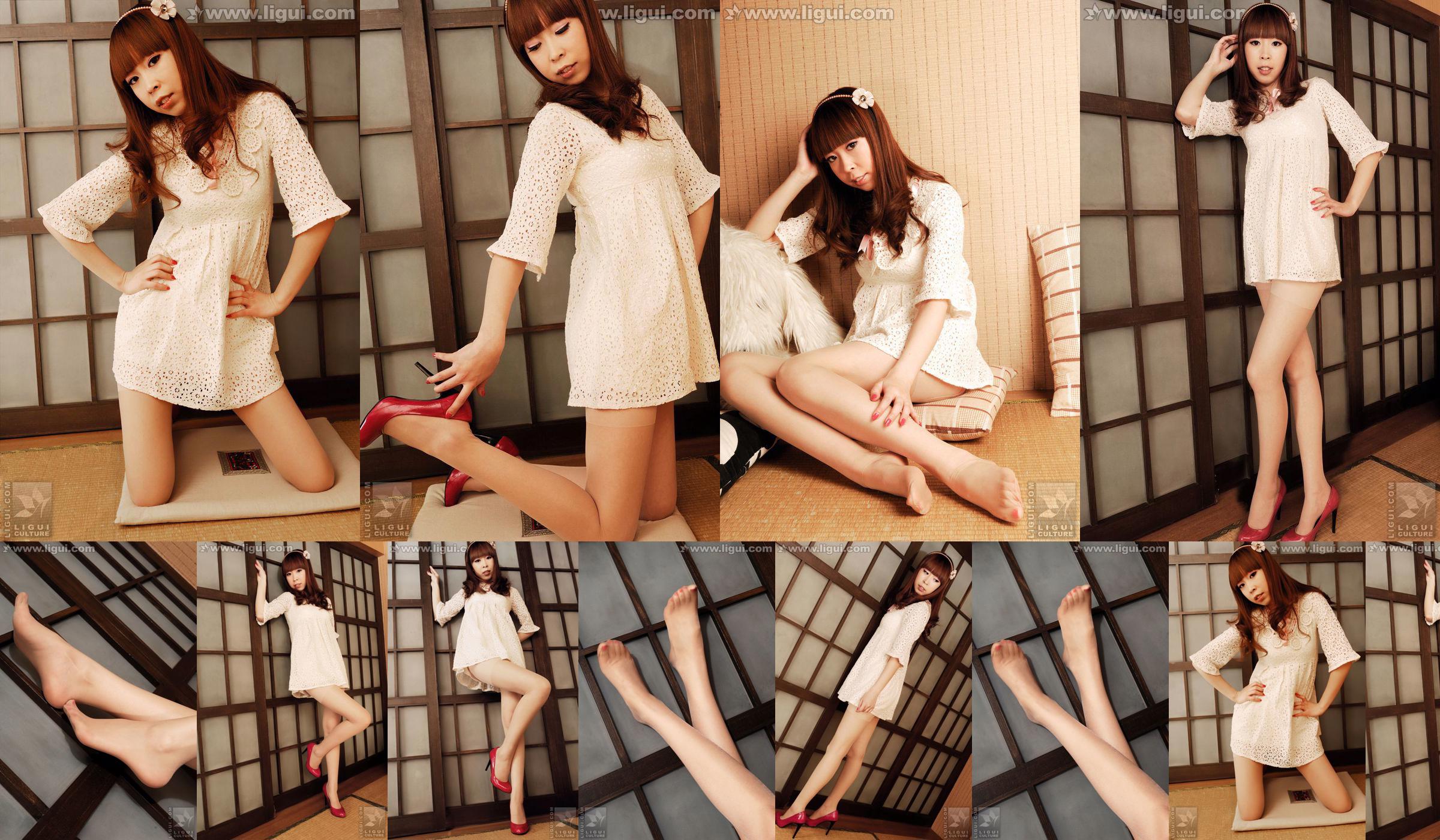 Model Vikcy "The Temptation of Japanese Style" [丽 柜 LiGui] Gambar Foto Kaki Cantik dan Kaki Giok No.b128a5 Halaman 2
