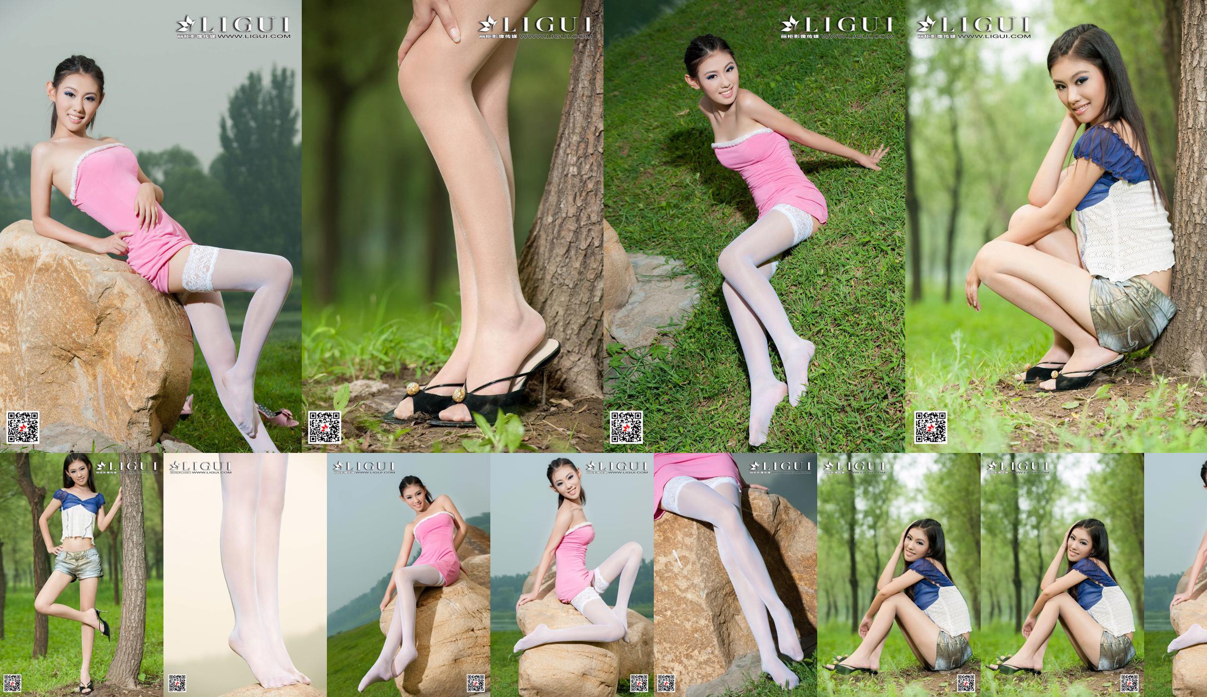 [丽 柜 Ligui] Model Wei Ling "Long Leg Girl" Mooie benen No.68d337 Pagina 8