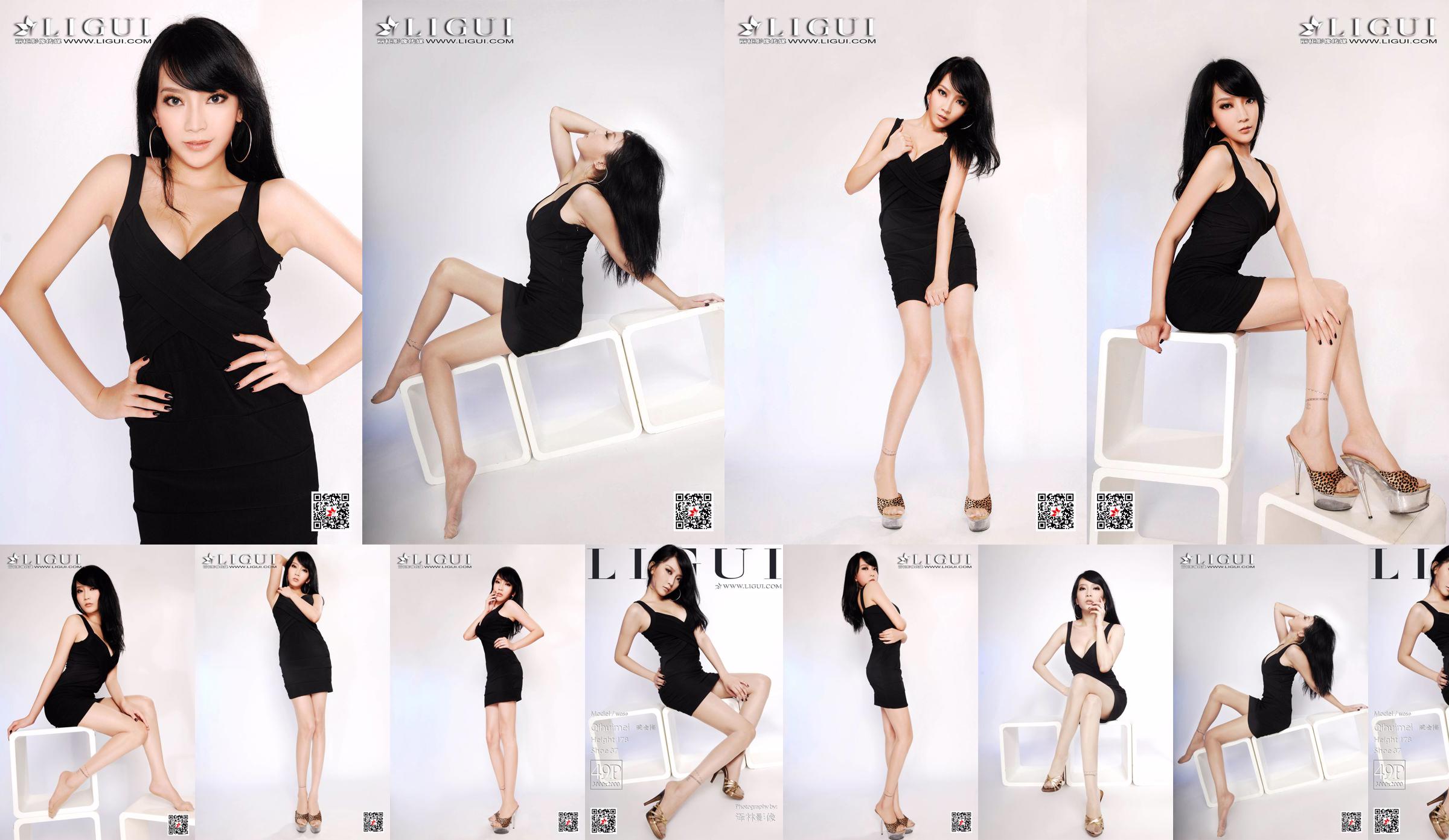 Người mẫu Qi Huimei "Chụp chân heo trong studio" [丽 柜 Ligui] No.86b9c6 Trang 1