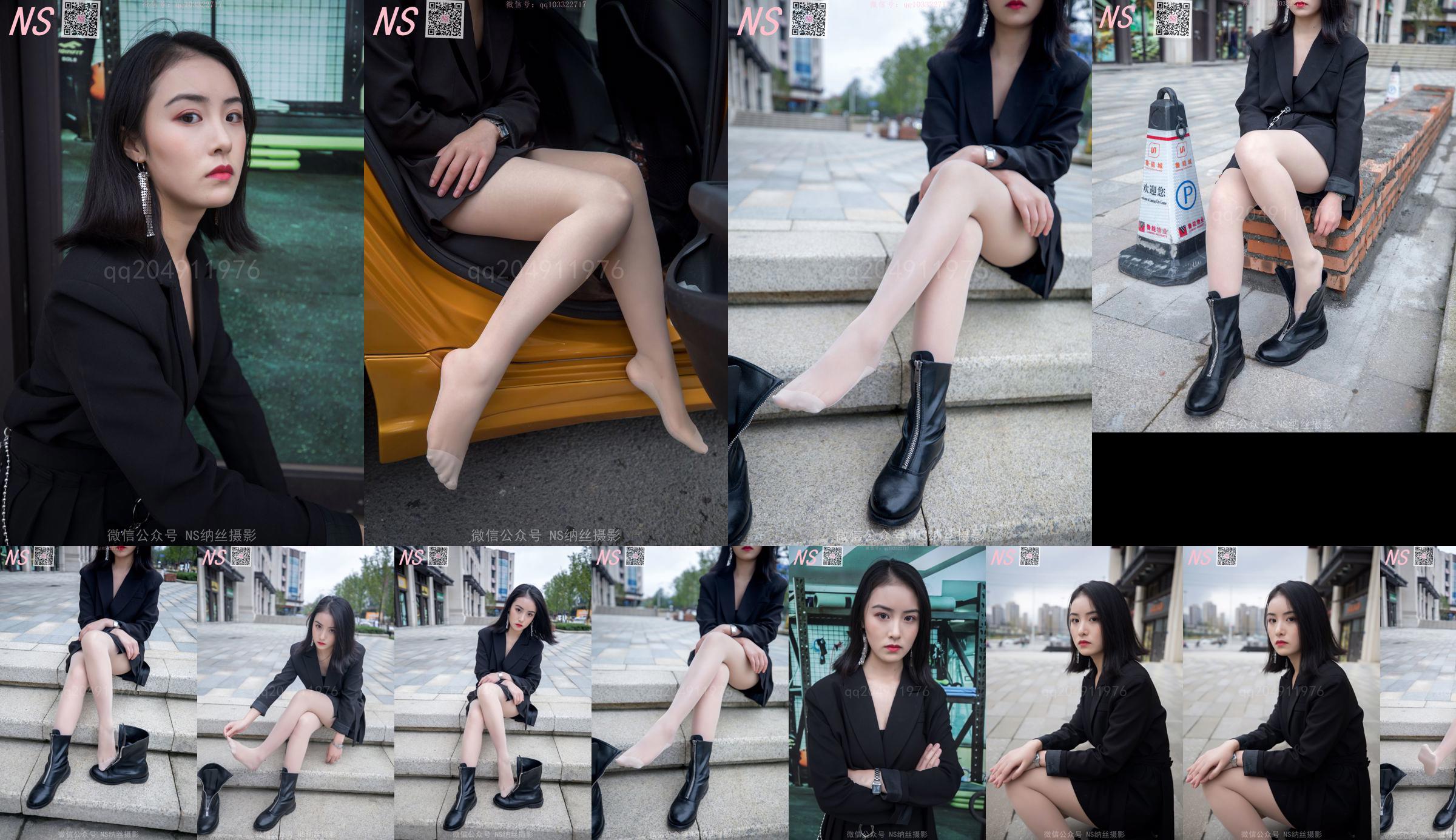Yishuang "รองเท้าบู๊ตและถุงน่องพิเศษ" [Nass Photography] No.2ed8bd หน้า 1