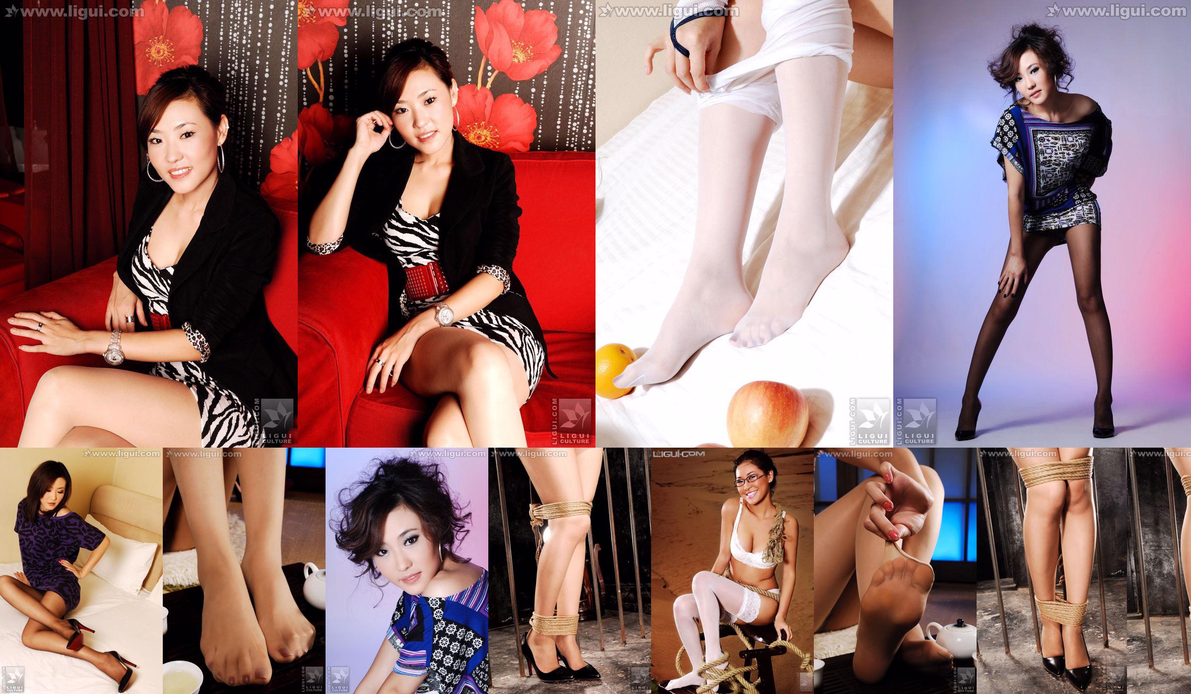 Model CoCo "Show de estilo de TI dulce y de moda" [丽 柜 LiGui] Foto de hermosas piernas y pies de jade No.a49c8c Página 1
