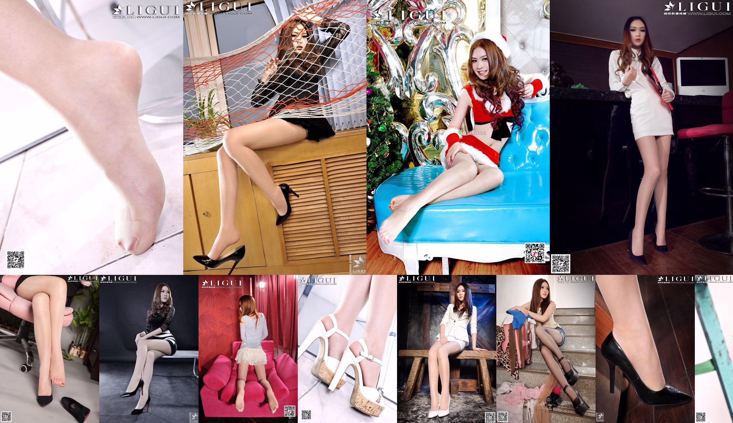 Model Yoona "Classical Cheongsam and Feet" [丽柜 LiGui] Photo of beautiful legs and jade feet No.71b692 Page 1