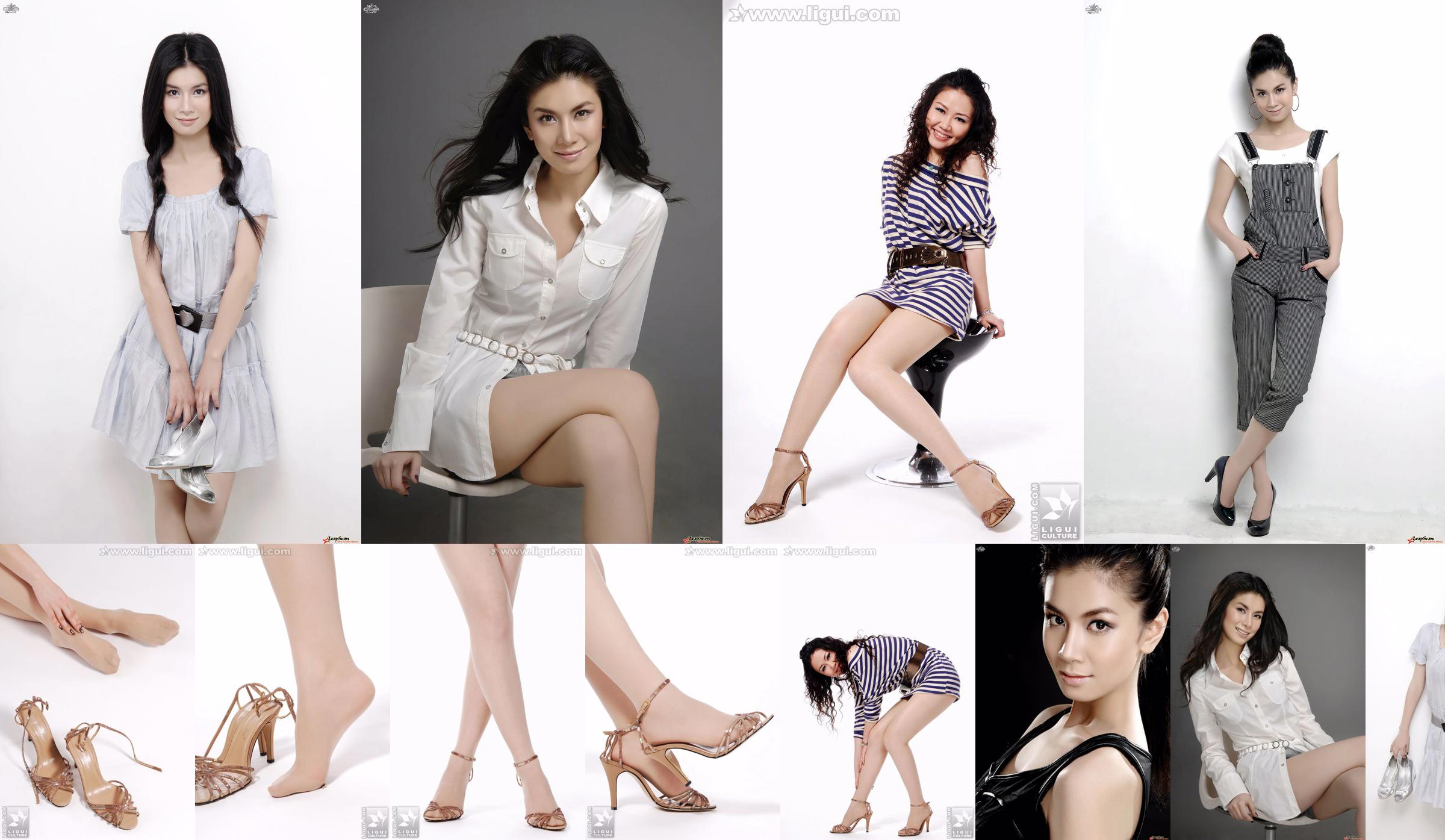Model Wang Di "The Naughty Little Princess" [丽柜LiGui] Beautiful legs and jade feet photo picture No.8eb922 Page 3