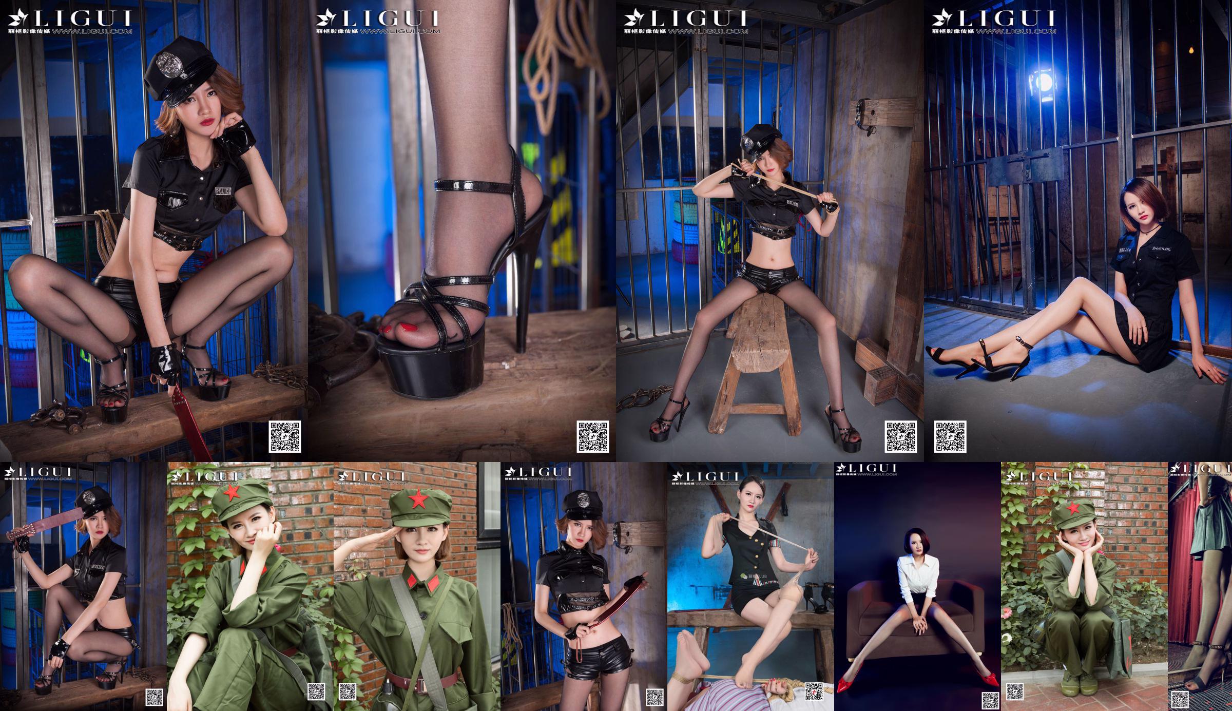Model AMY "Grey Silk Beauty Teacher" [丽 柜 LiGui] Foto kaki indah dan kaki giok No.9d4b0b Halaman 2
