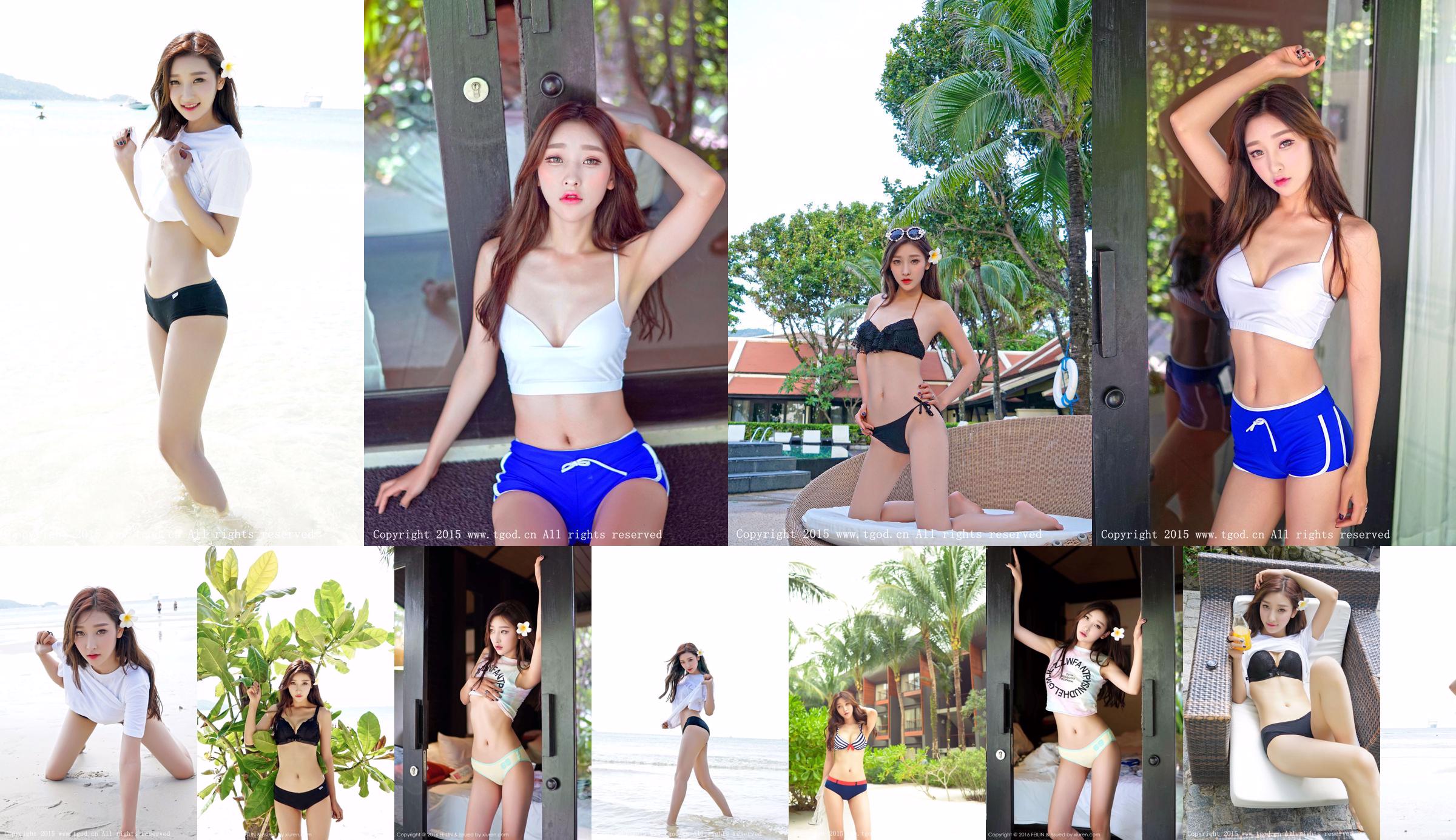 Li Xiaoqiao JoJo "Phuket Travel Shooting" Seaside Aesthetic Series [TGOD Push Goddess] No.3e0683 Pagina 1