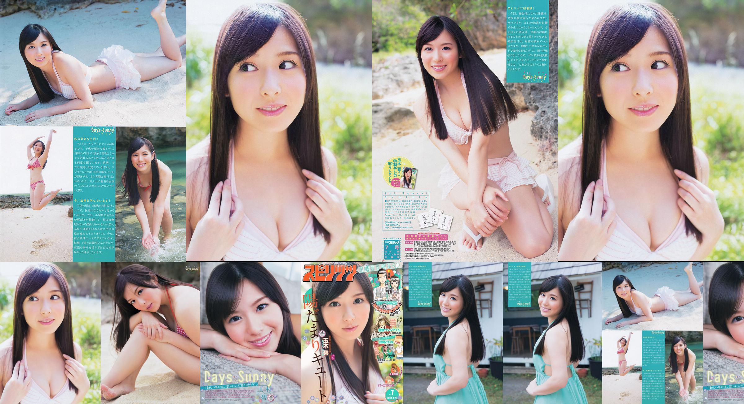 [Weekly Big Comic Spirits] Tạp chí ảnh Tamakibi 2014 No.07 No.0d5171 Trang 1