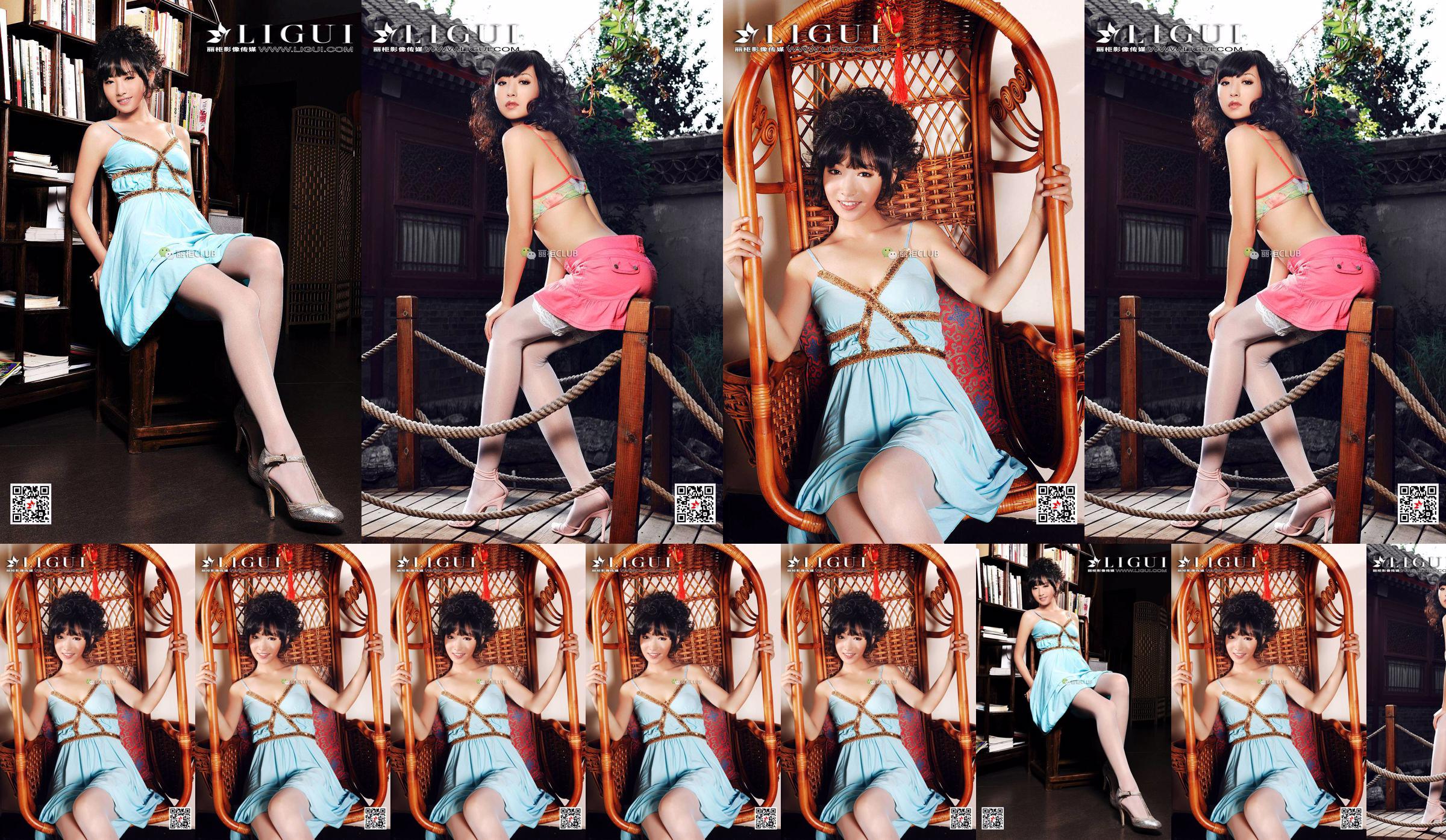 Beinmodell Liu Yao "Classical Beauty Silk" [丽 柜 LIGUI] Schöne Beine in Strümpfen No.b0c0ed Seite 2