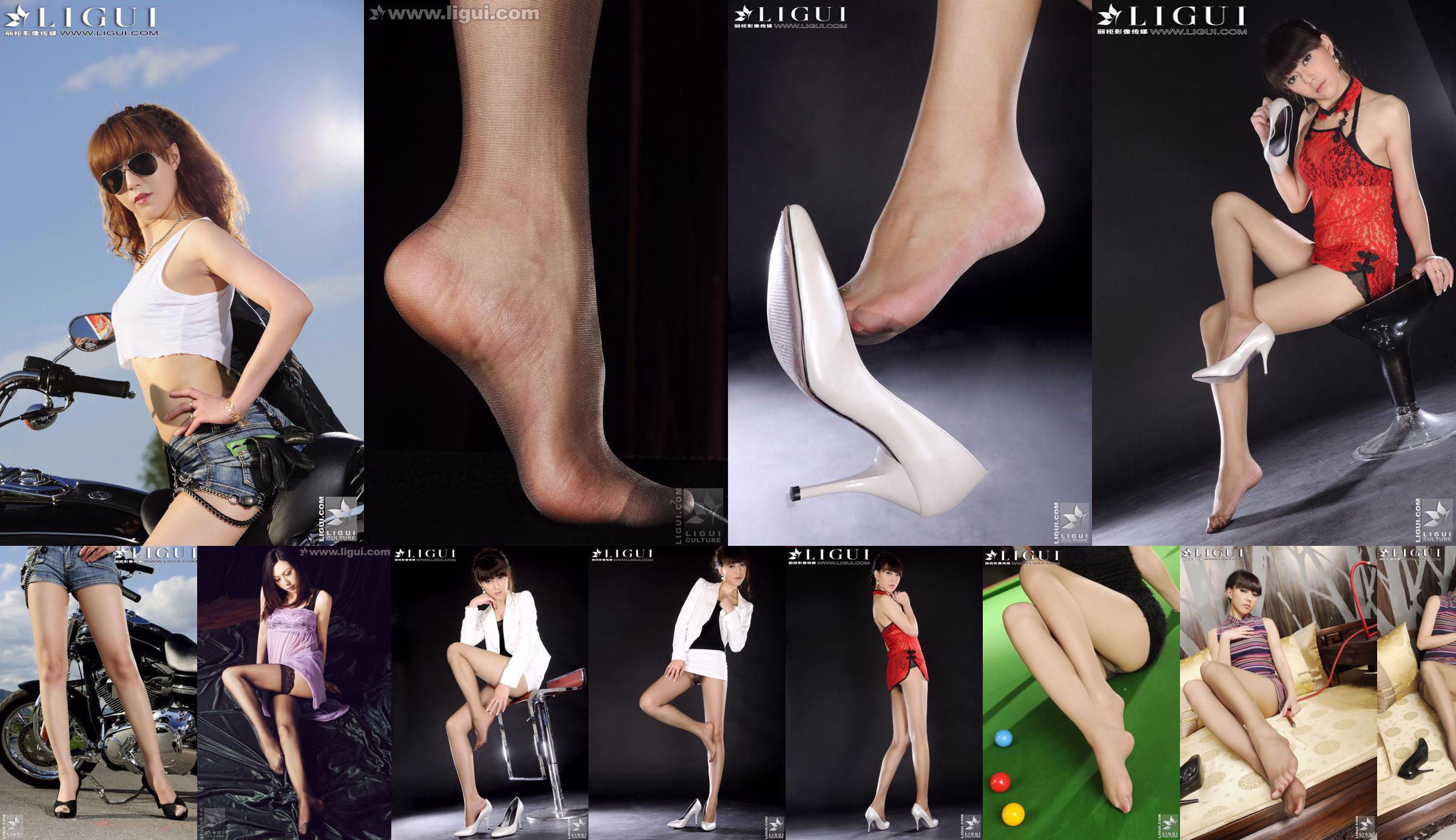 Model Cherry „Piękne nogi i wysokie obcasy nauczycielki w college'u” [丽 柜 LiGui] Zdjęcie z pięknymi nogami i nefrytowymi stopami No.566800 Strona 12