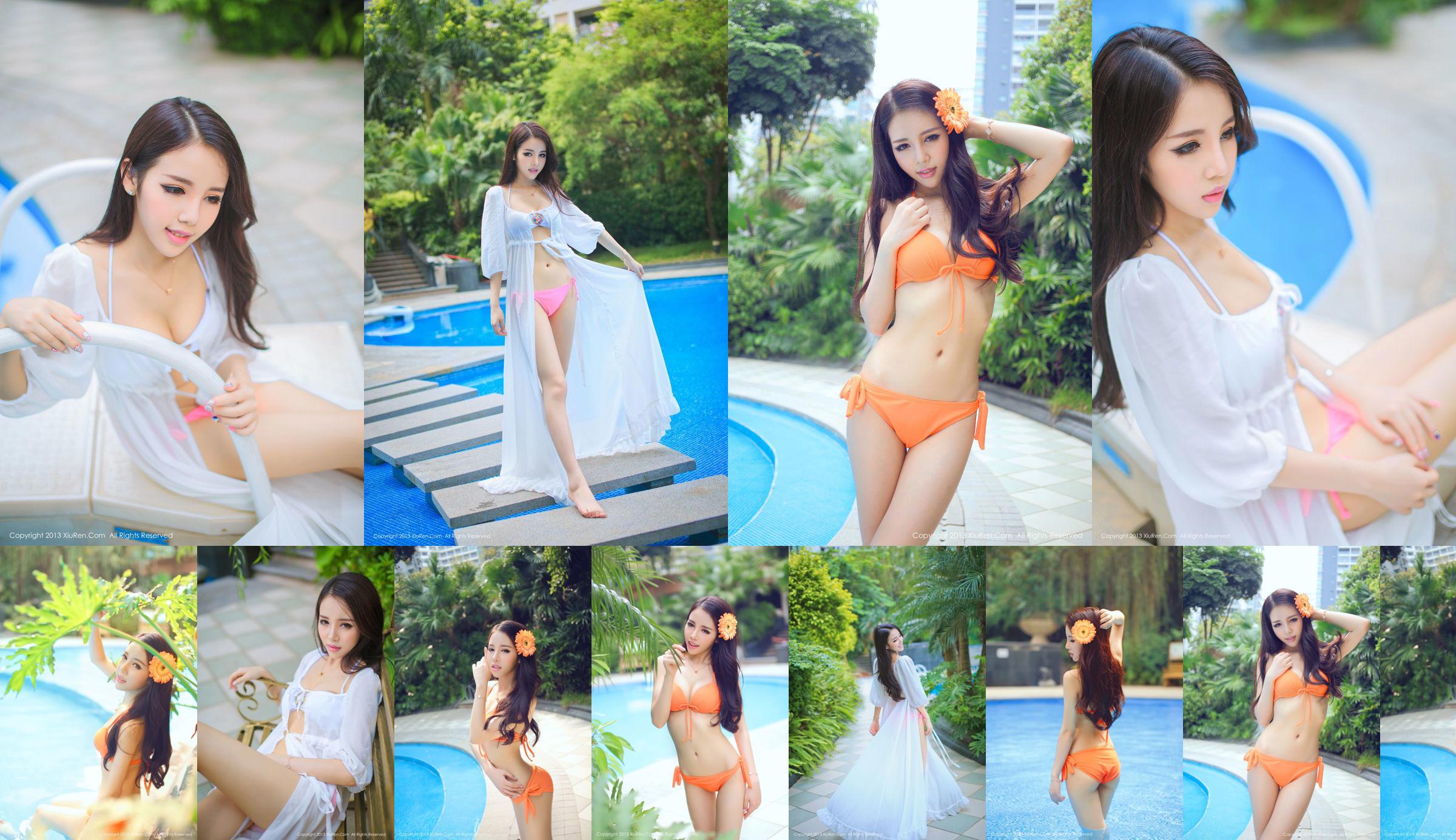 Oxygen Beauty @ VikiChing Bikini [秀人网 XiuRen] No.019 No.cb55ab หน้า 2
